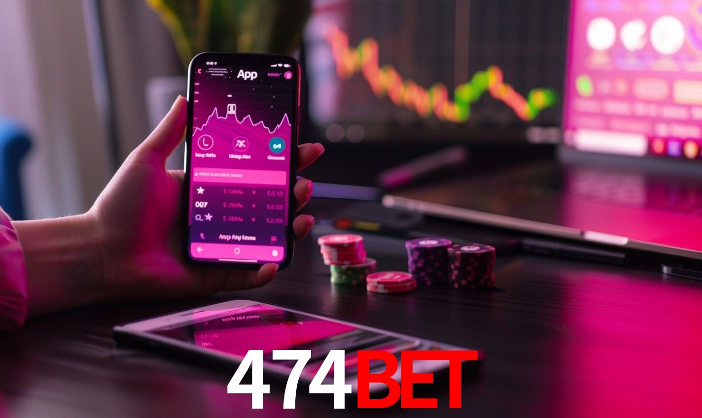 Recursos Exclusivos do App 474BET - Modo Offline, Login Biométrico